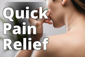 The Ultimate Guide To Convenient Cbd For Pain Relief
