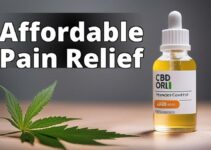 Top 10 Affordable Cbd Products For Pain Relief In 2023
